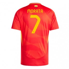 Spanien Morata 7 EM Hjemmebanetrøje 2024